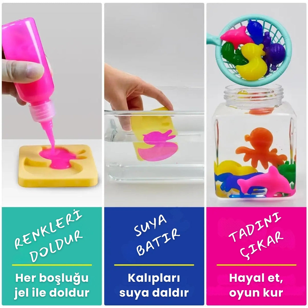 Suda Canlanan Jel Seti